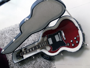 Photo annonce Gibson SG Standard gaucher & etui d origine