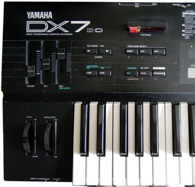 Photo annonce Cassette Sons Yamaha DX7 II voice rom