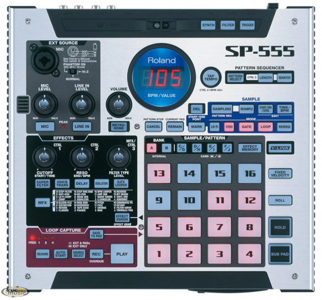 Photo annonce Roland  SP  555  Sampleur Groovebox