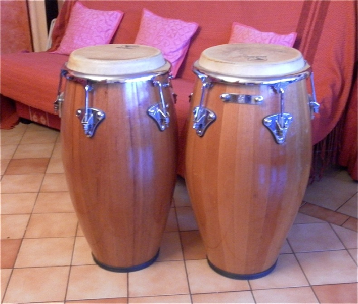 Congas Bauer 28 & 30 cm Petite Annonce TrocMusic
