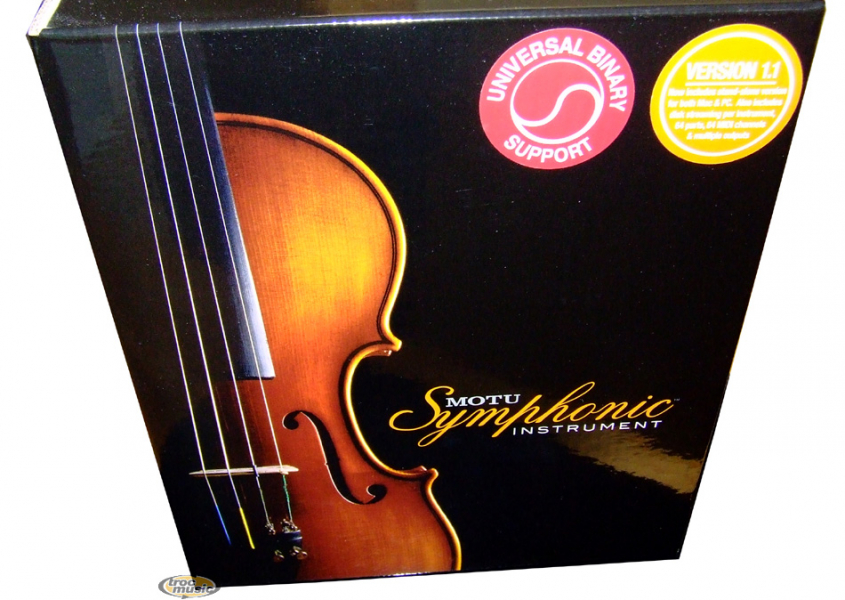 Photo annonce MOTU Symphonic Instrument Licence