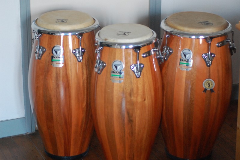 Photo Congas Bauer set Quinto Conga Tumbadora » Instruments de Musique