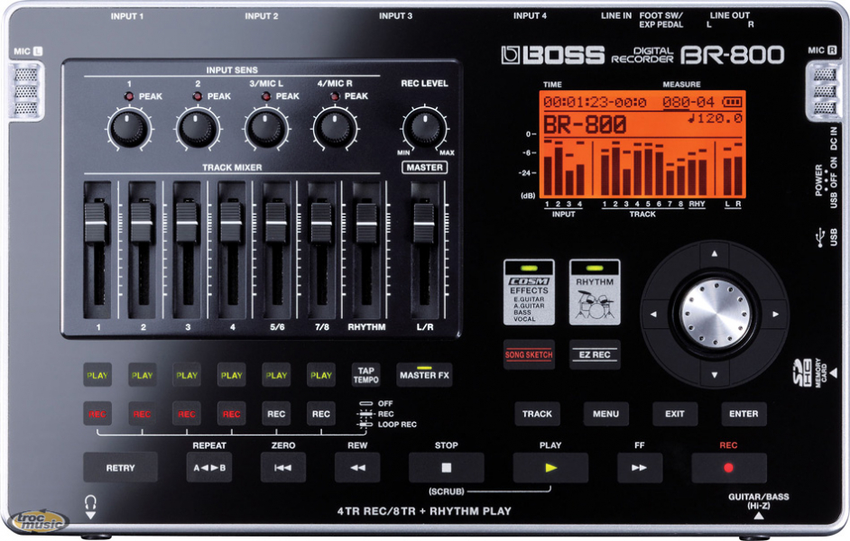 Photo annonce BOSS    BR800    digital recorder