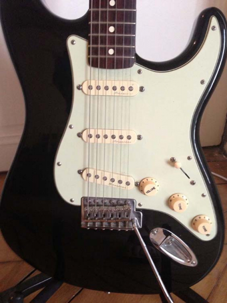 Photo annonce Fender Stratocaster mex avec micros Jeff Beck