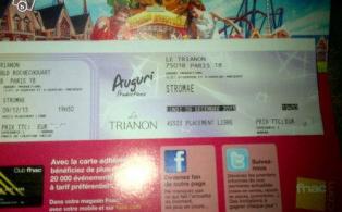 Photo annonce Stromae          au Trianon 3 places