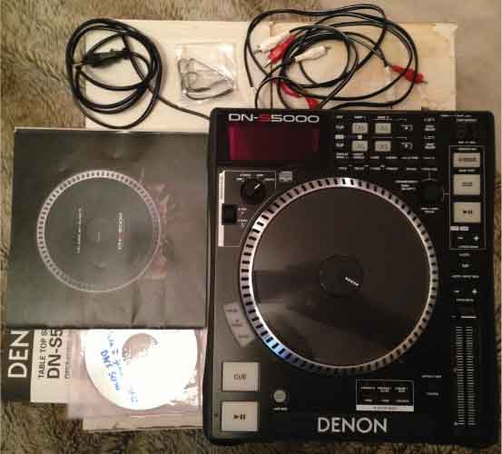 Photo annonce Denon    DNS     5000 Platine DJ Quasi neuve