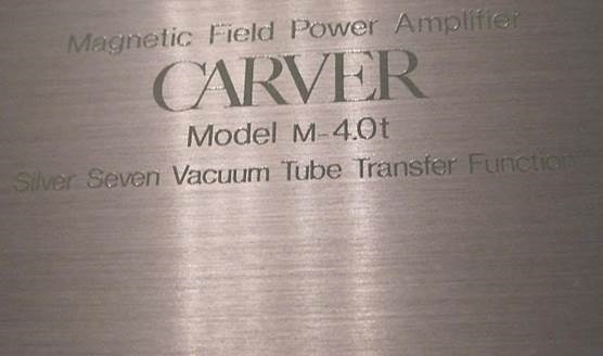 Photo annonce Ampli     Carver    M4 0 t
