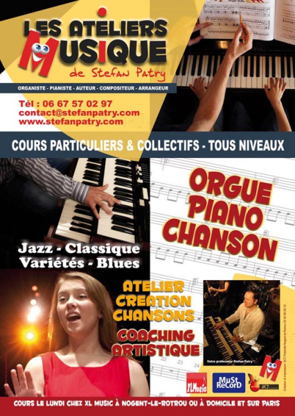 Photo annonce Cours   piano    orgues chansons avec S Patry