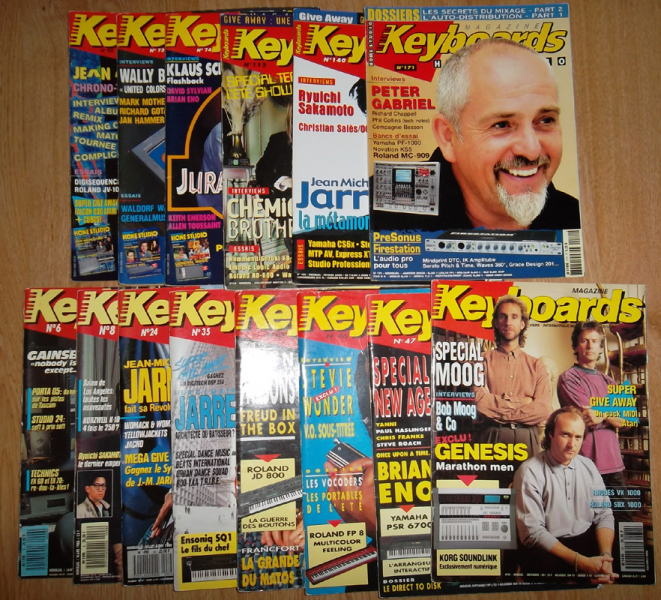 Photo annonce Keyboards Magazine Collection 