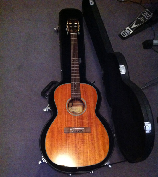 Photo annonce Takamine EF407 New Yorker + facture + case