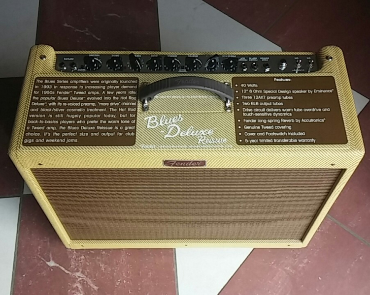 Photo annonce Fender   Blues   Deluxe Reissue