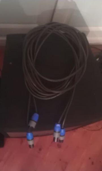 Photo annonce Speakon 2 x 2 5 cables de 5 m