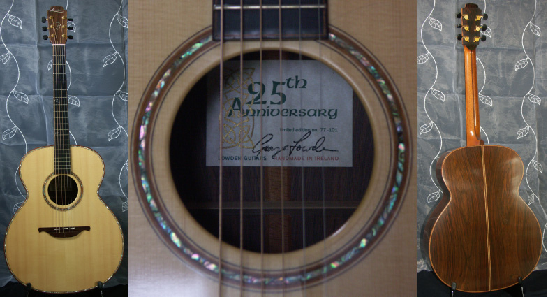 Photo annonce Guitare Classique LOWDEN 25th Anniv Rio Adirondack