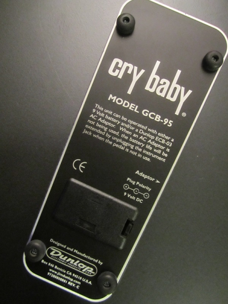Photo annonce DUNLOP Cry Baby GCB 95 Wah Wah