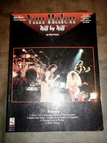 Photo annonce Van    Halen    Riff by riff