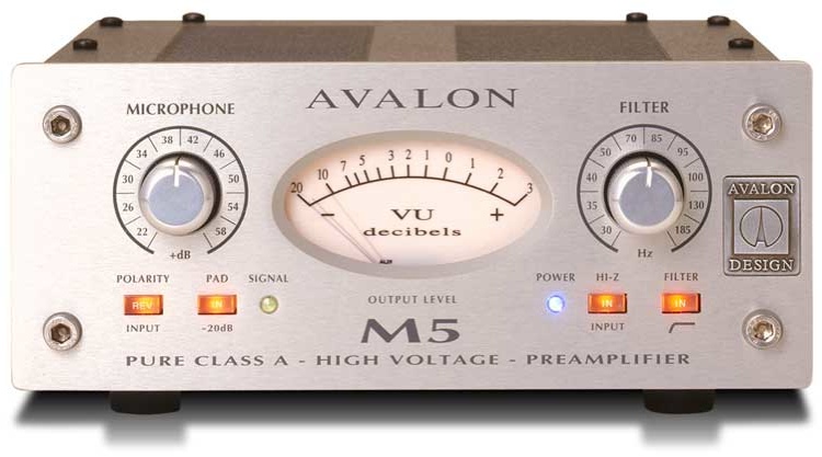 Photo annonce Avalon    M5     Mono Microphone Preamp