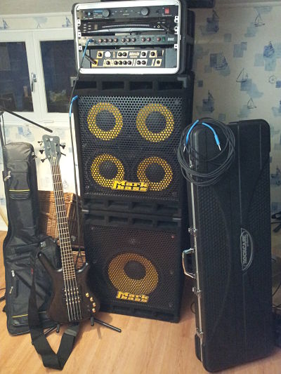 Photo annonce Warwick          5c Markbass 3 corps Stack complet
