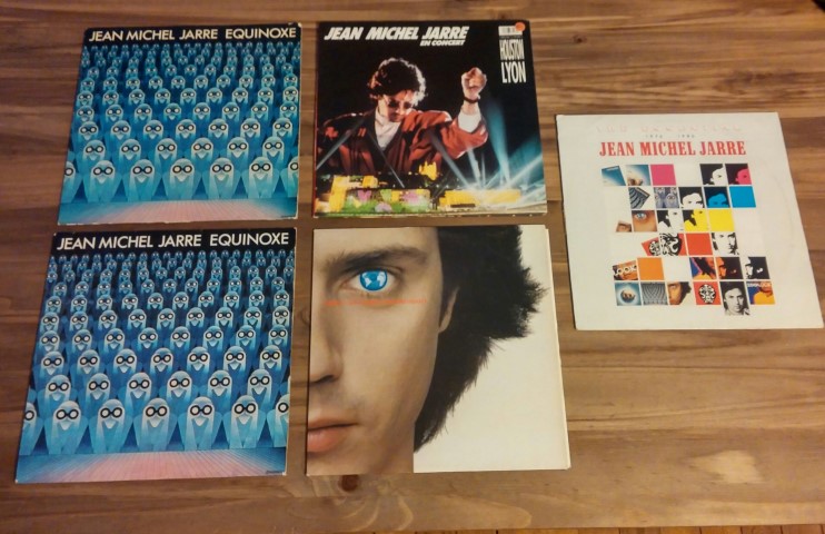Photo annonce Jean Michel Jarre Lot de 5 vinyles