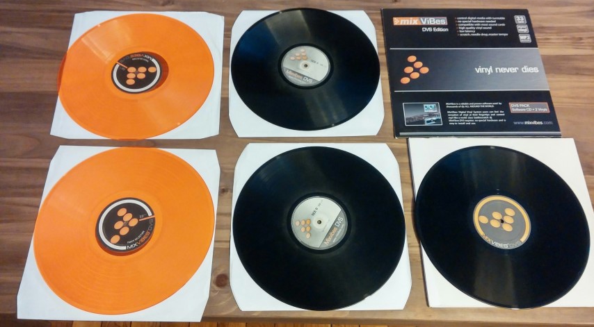 Photo : MixVibes         Lot de 5 vinyles