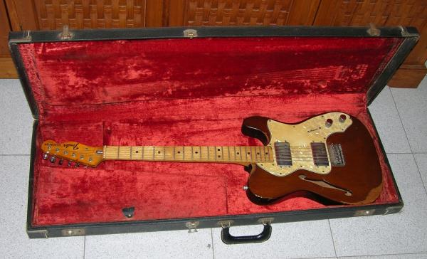 Photo annonce Fender Telecaster Thinline vintage de 1972