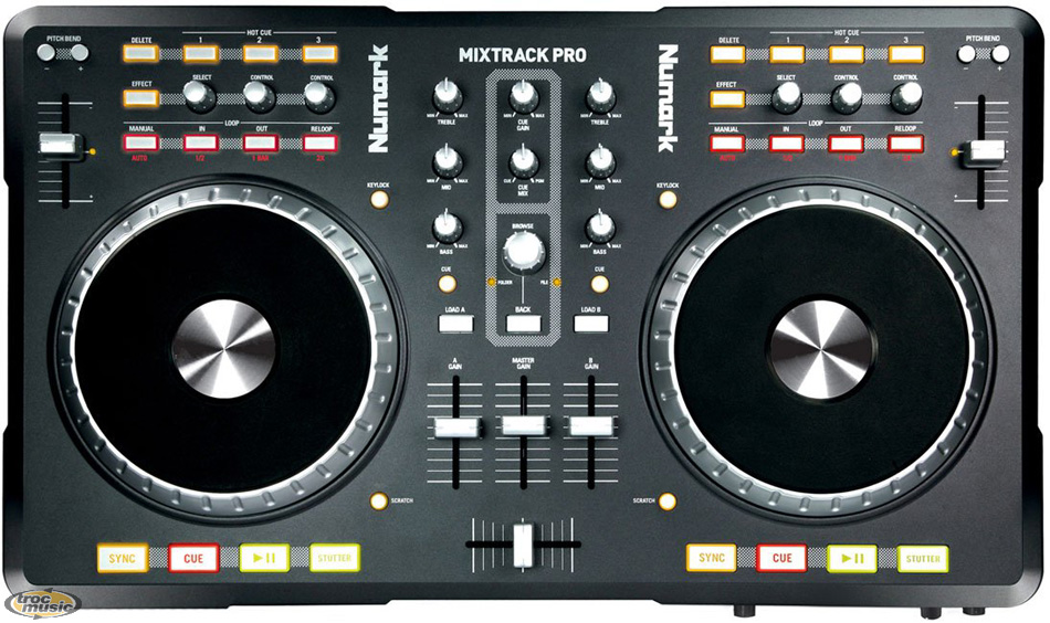 Photo Numark Mixtrack PRO serato + traktor LE » Home Studio MAO DJ