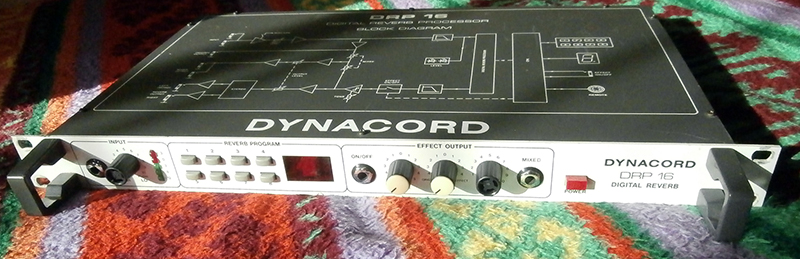 Photo annonce Dynacord         DRP 16M reverberation
