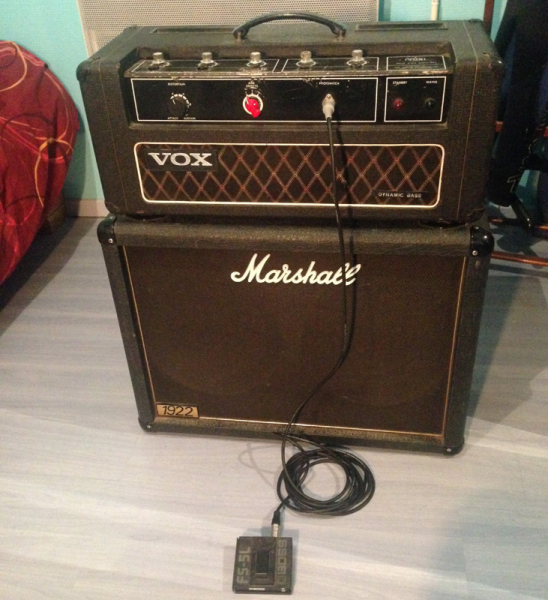 Photo annonce Tete      VOX    Dynamic Bass + Baffle MARSHALL