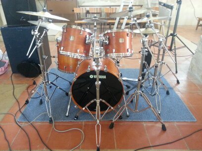Photo annonce Yamaha   Birch   custom absolute 20 Kit complet
