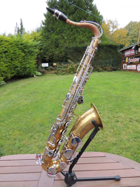 Photo : Saxophone tenor Amati entierement revise
