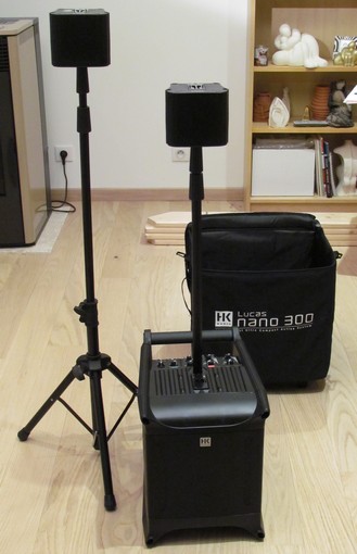 Photo annonce HK Audio LUCAS NANO 300 + ROLLER BAG