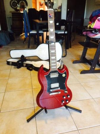 Photo annonce Gibson SG standard cherry