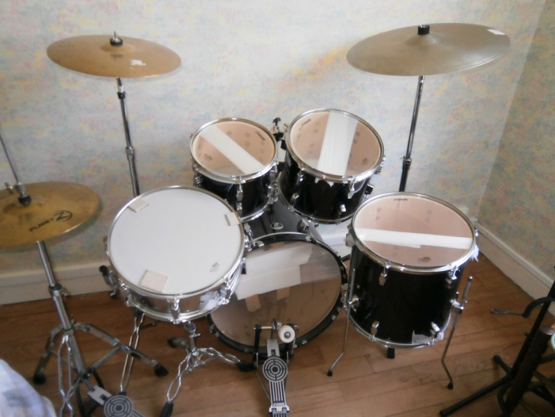 Photo : SONOR   Force    507 + Cymbales