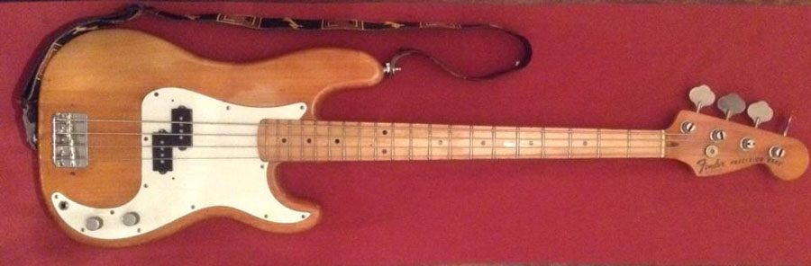 Photo : FENDER Precision Bass USA de 1976
