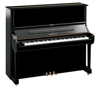 Photo : Piano  droit  Chavanne 120 laque noir