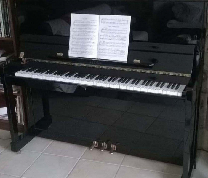Photo : PIANO DROIT PETROF P125 M1 NOIR BRILLANT