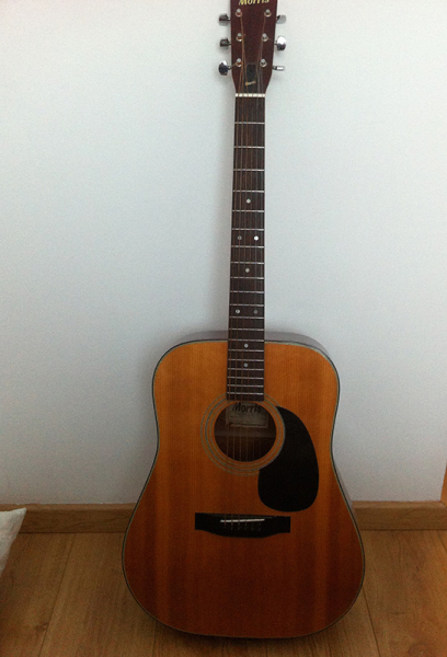 Photo annonce Guitare   Folk   Morris W 601 copie MARTIN d18