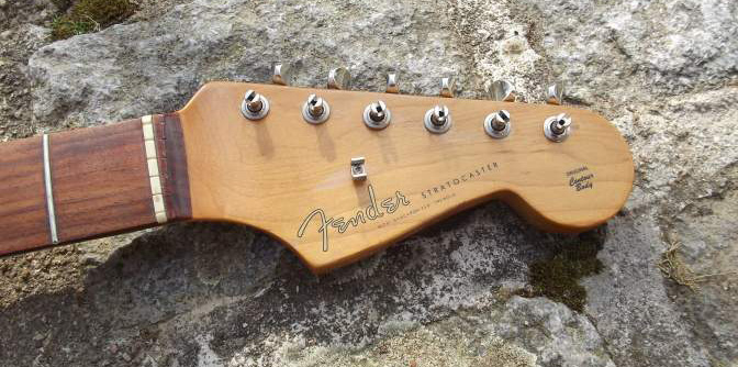 Photo : Manche   Fender  Stratocaster 60
