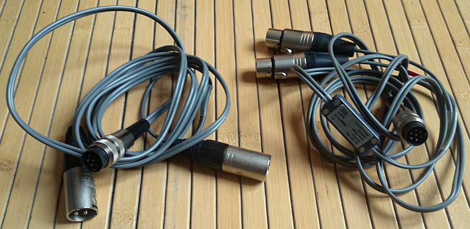 Photo annonce NAGRA            IV S 2 cables audio in out origin