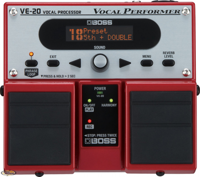 Photo : Boss     VE20    Vocal Processor complet + manuel