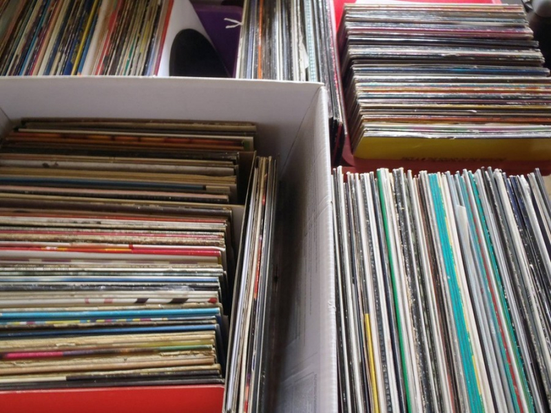 Photo annonce Lot de 400 Disques Vinyles Soul Funk Disco