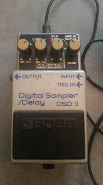 Photo annonce Boss           DSD 3 Digital Sampler Delay