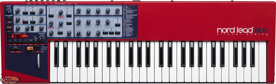 Photo : NORD    LEAD    2X synthetiseur analogique virtuel