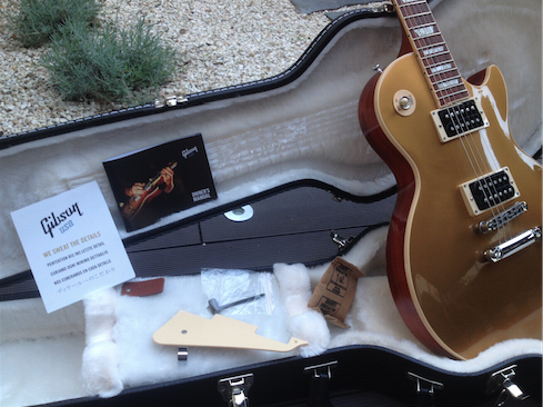 Photo : Gibson Les Paul Tribute 2013 GOLD TOP