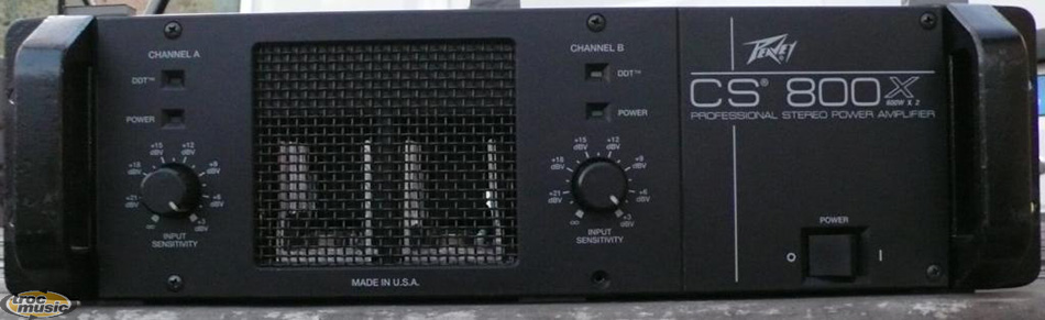 Photo : Ampli   2x500    W Peavey CS800 serie 2