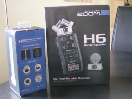 Photo : Zoom      H6     Handy Recorder + SGH shotgun M