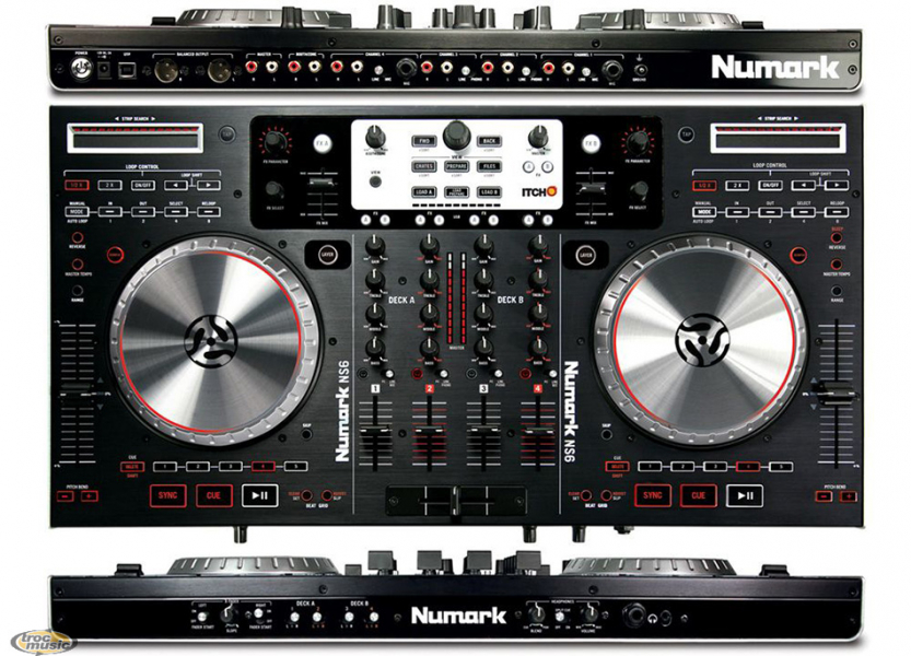 Photo : NUMARK         NS6 Controleur DJ + serato Itch