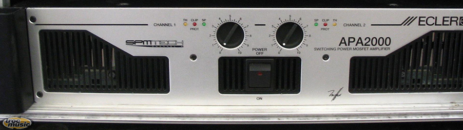 Photo annonce Ampli          2X900 watts Ecler APA 2000