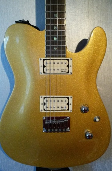 Photo annonce Fender Telecaster Goldtop Custom HH