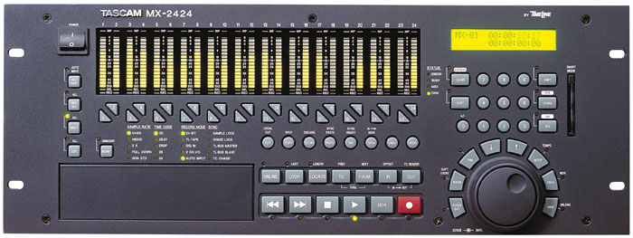 Photo : TASCAM         2424 MX AES EBU ANALOG IN OUT