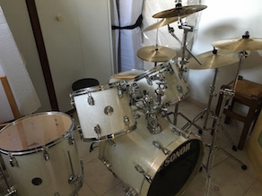 Photo annonce SONOR    FORCE   3005 + cymbales ISTANBUL